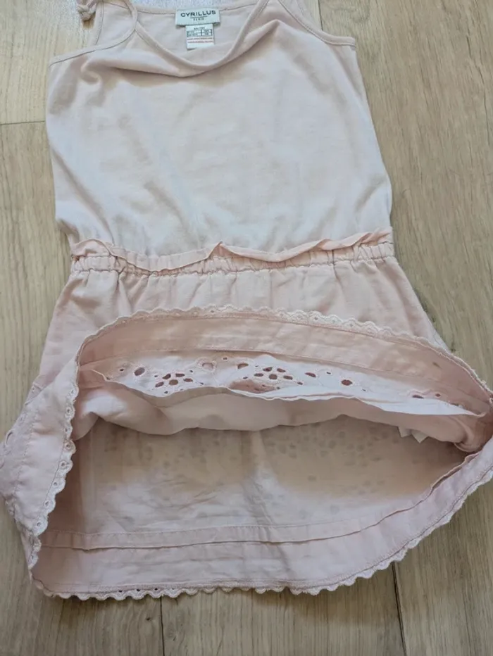 Robe Rose Poudré Cyrillus 4 ans - photo numéro 3