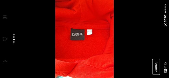 Pull capuche Among Us 8/10 ans - photo numéro 3