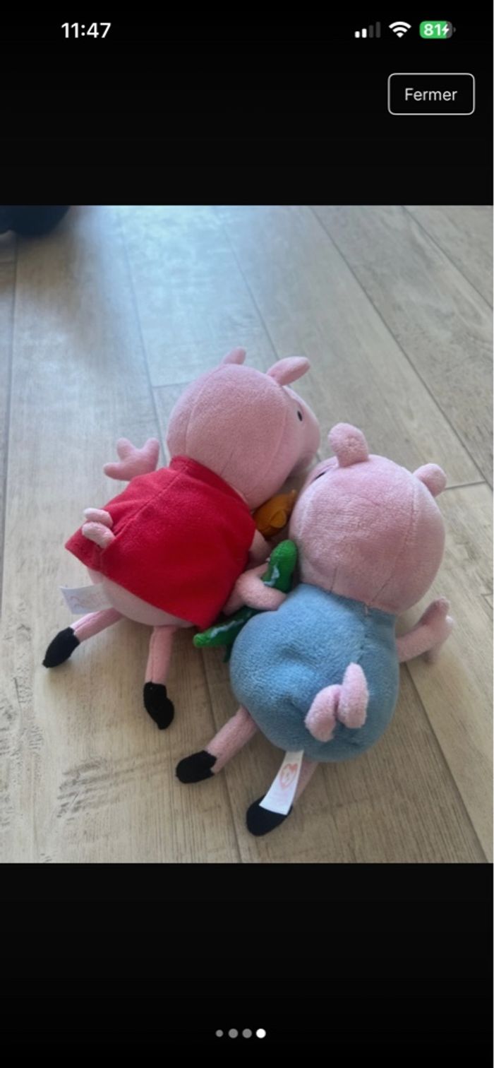 peluche peepa et georges pig - photo numéro 4