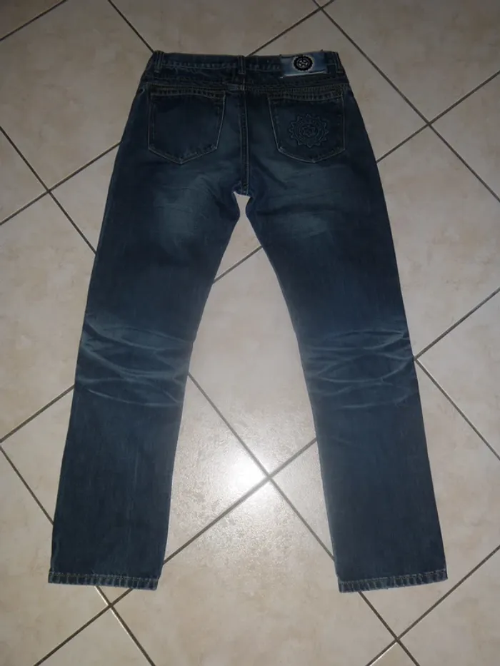 superbe jean bleu délavé US Marshall taille 38 - photo numéro 4