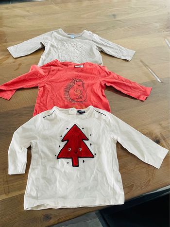 Lot haut fille 6 mois