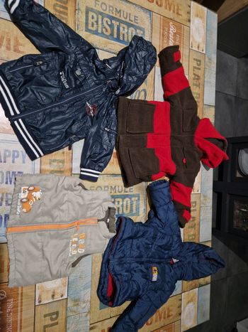 Lot manteaux et vestes