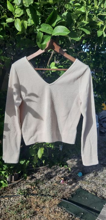 Pull demi saison col en V taille xs/34pimkie