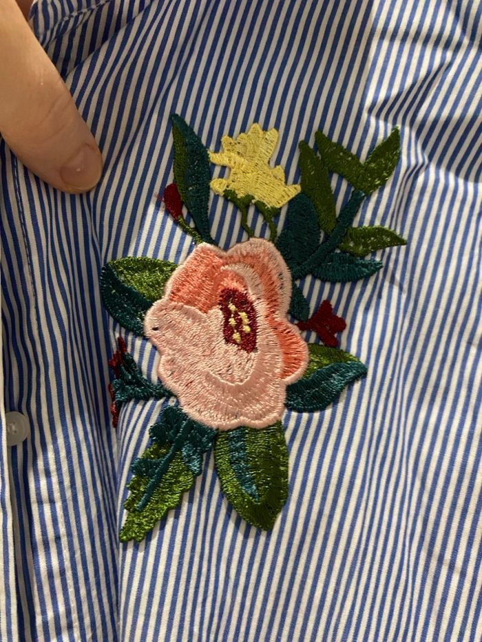 Robe chemise rayée - photo numéro 10