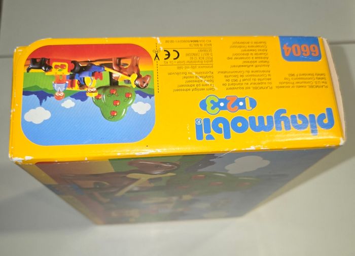 123 playmobil Fermier et verger vintage 1996 complet et en boite - photo numéro 7