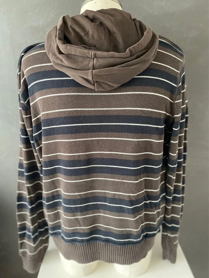 Sweat capuche marron - photo numéro 2