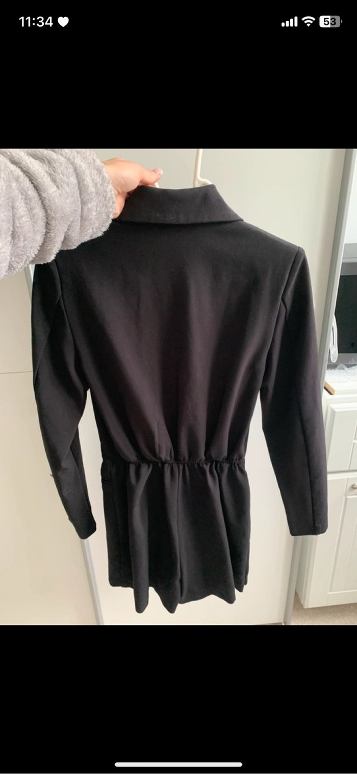 Combi short blazer  noir - photo numéro 2