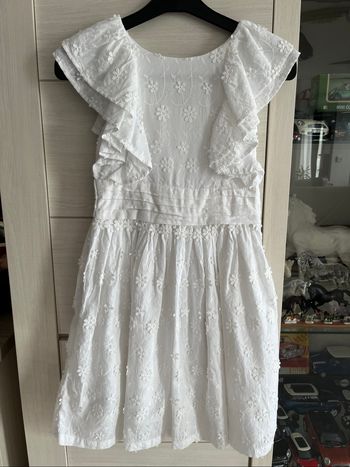 Robe blanche sergent Major 10 ans