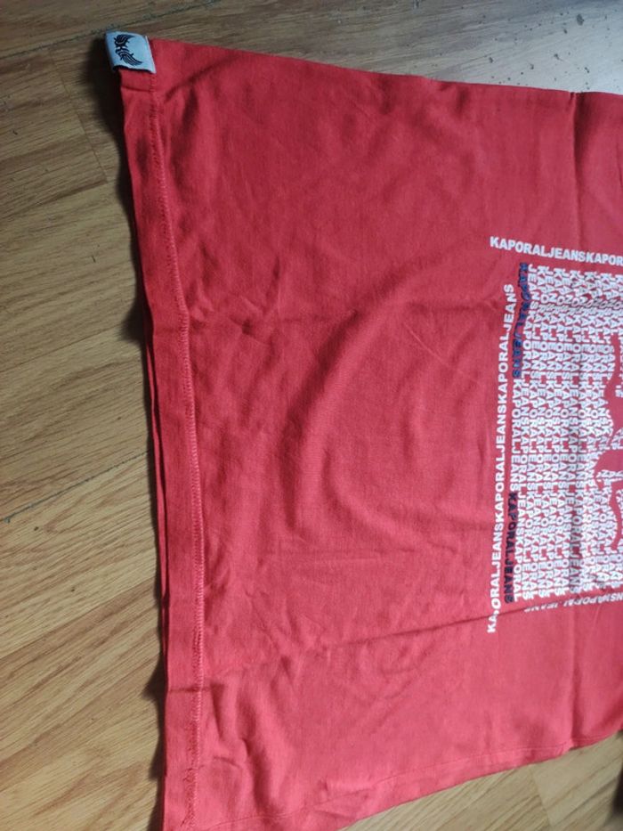 T-shirt Kaporal rouge - photo numéro 4
