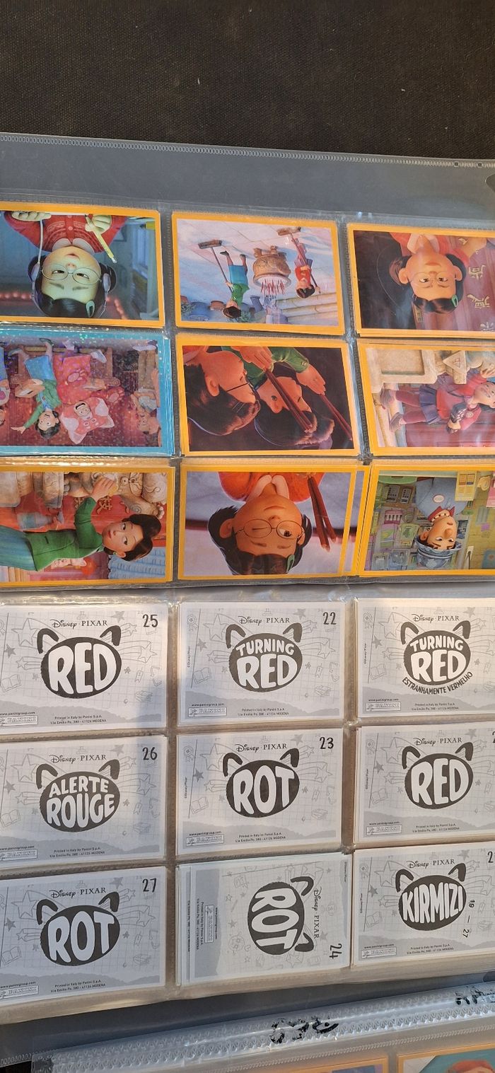 Collection de stickers et cartes du film "alerte rouge" neufs - photo numéro 3