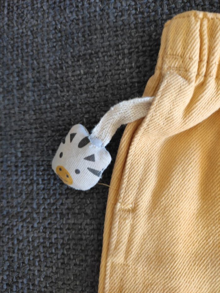 Pantalon coton épais neuf 12 mois - photo numéro 2