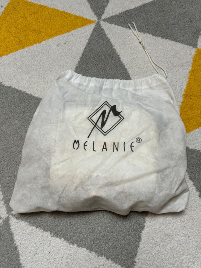 Sac à bandoulière en cuir Melanie - photo numéro 5