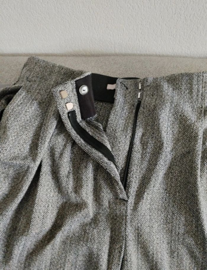 Pantalon habillé femme H&M gris chiné taille 44 - photo numéro 4