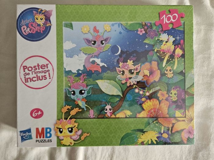 Lot 3 puzzles Troll, Petshop, Disney Princesses - photo numéro 2