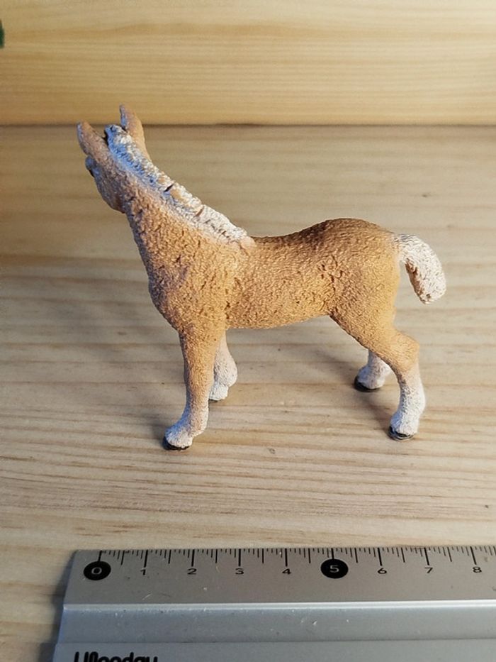Schleich pouliche beige figurine animal équipé - photo numéro 5
