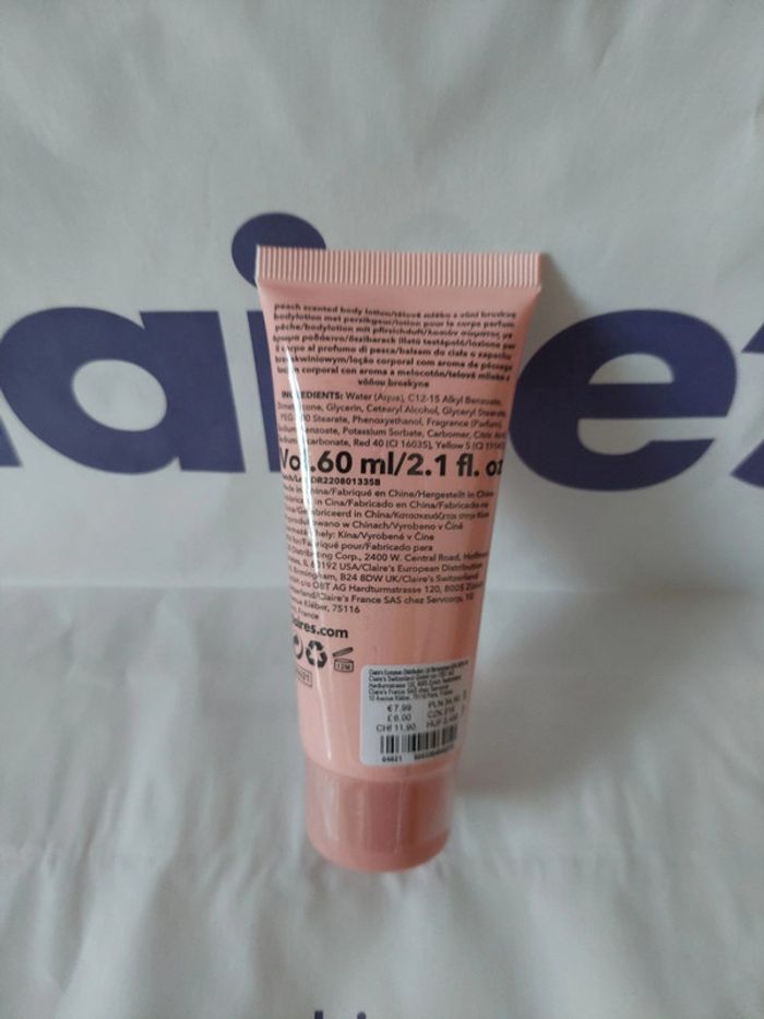 Lotion pour le Corps pêche neuf Claire's - photo numéro 3