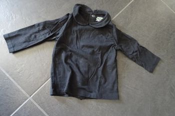 Tee-shirt noir Kiabi