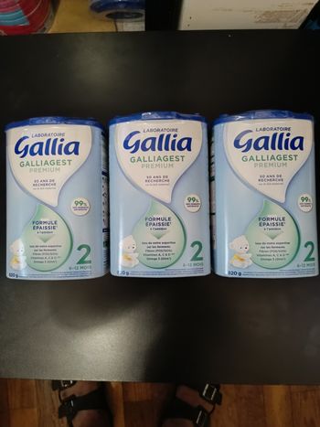 A VENDRE O3 BOITES DE LAIT GALLIA
GALLIAGEST PREMIUM 2