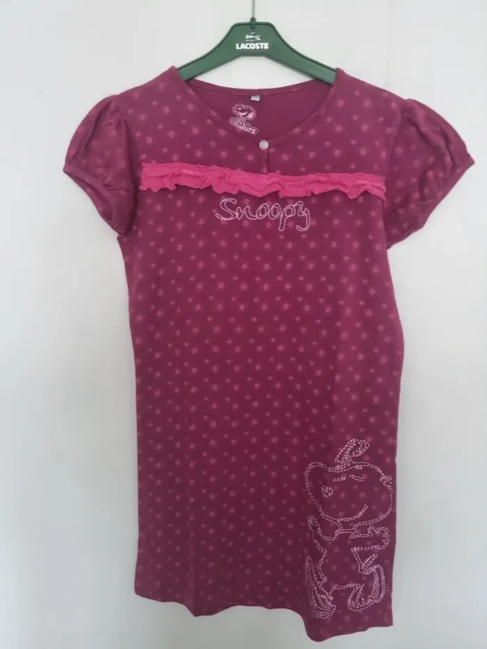 Chemise de nuit Snoopy