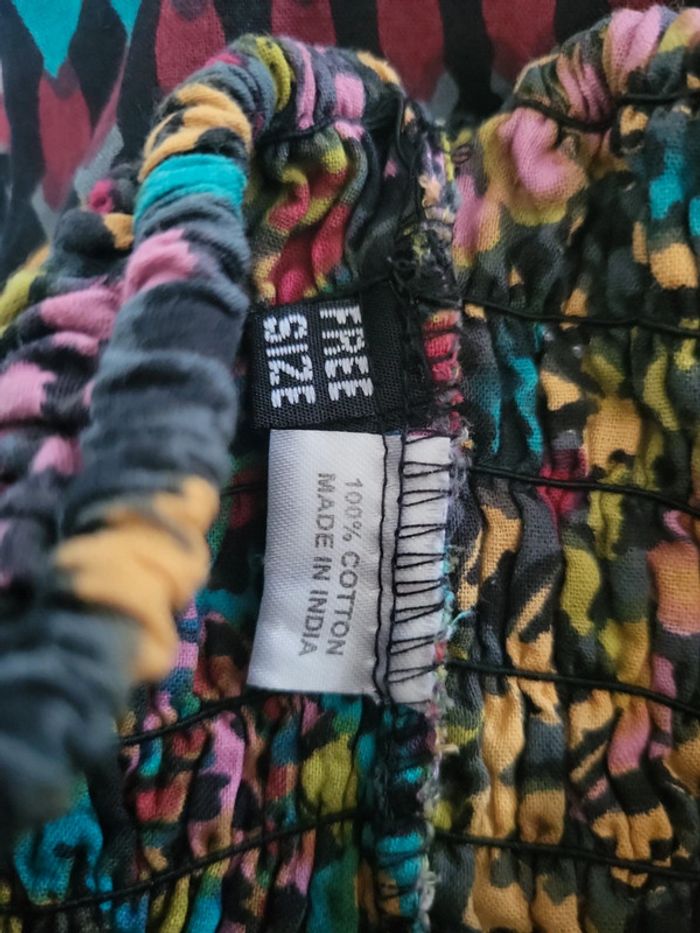 Robe été dos nu multicolore 36 38 - photo numéro 5