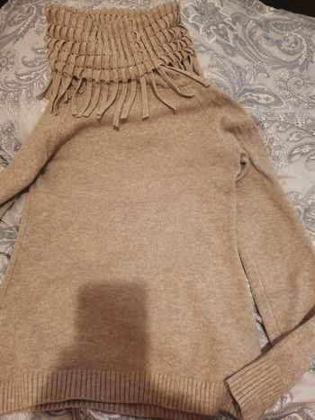 Pull à gros col