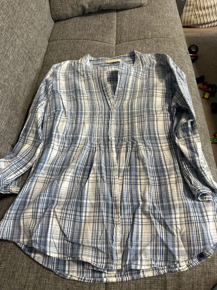 Chemisier rayé taille 42