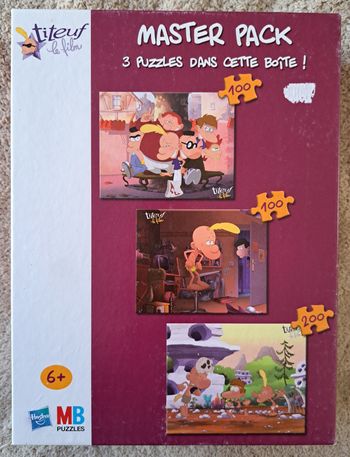 🧩 Pack de 3 puzzles Titeuf le Film de 2010-2011 - complets