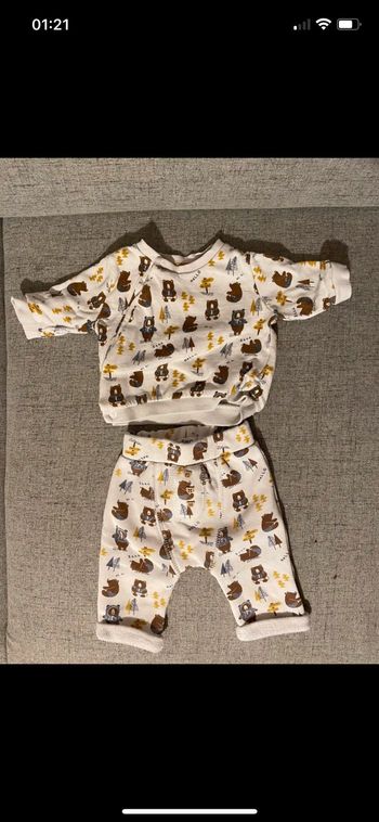 Ensemble pantalon pull