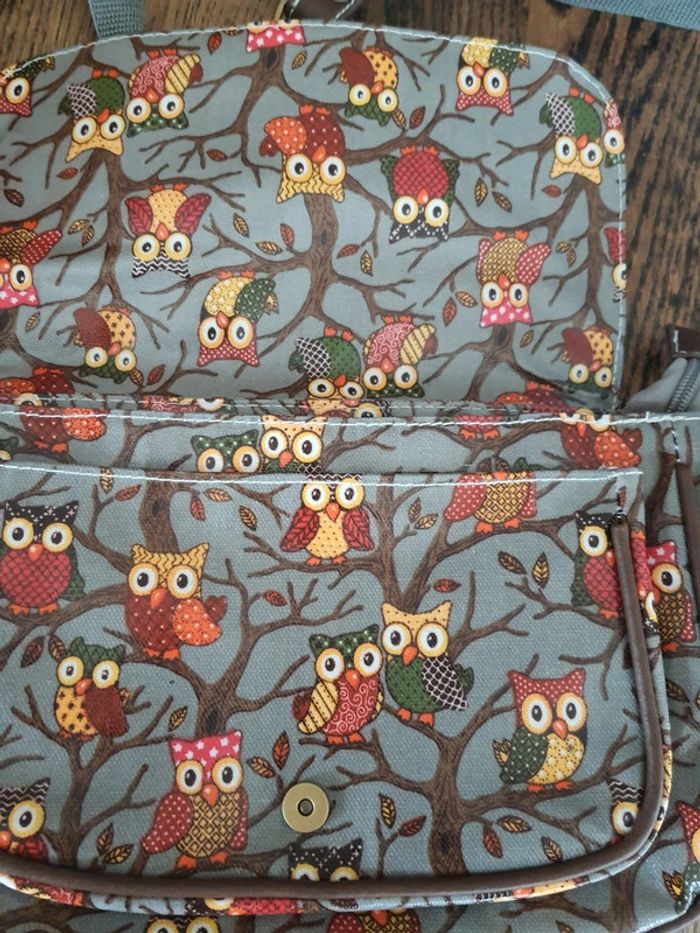 Jolie Sac à main gris/marron Mfhandbags neuf - photo numéro 11