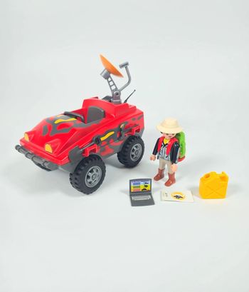 Playmobil Véhicule Amphibie avec explorateur