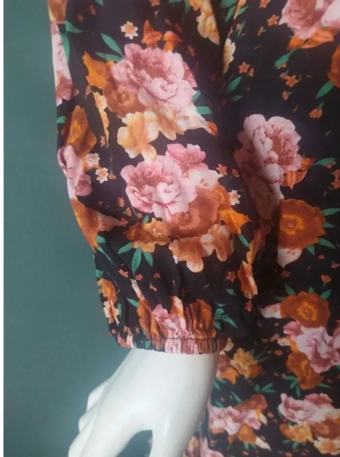 Robe longue fleurie S - photo numéro 5