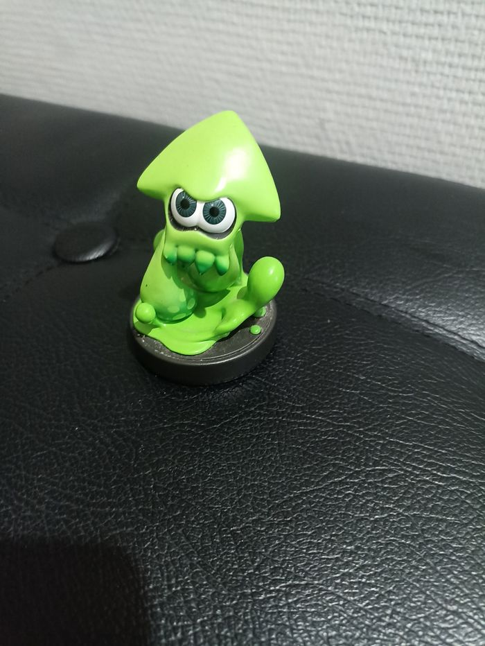 Jeu vidéo splatoon avec figurine Nintendo Wii U - photo numéro 2