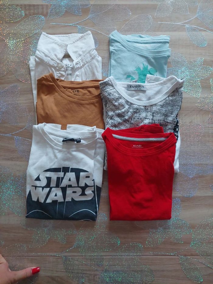 Lot t-shirts garçon 8 ans