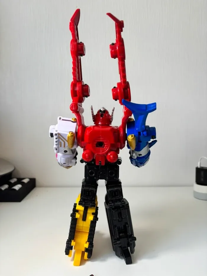 Bandai Power Rangers Mega Force DX Gosei Great Megazord robot figurine - photo numéro 8