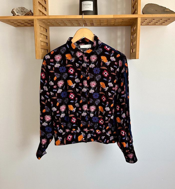 Veste/chemise Légère Fleurie Ba&sh Taille 2 - Élégance Printanière