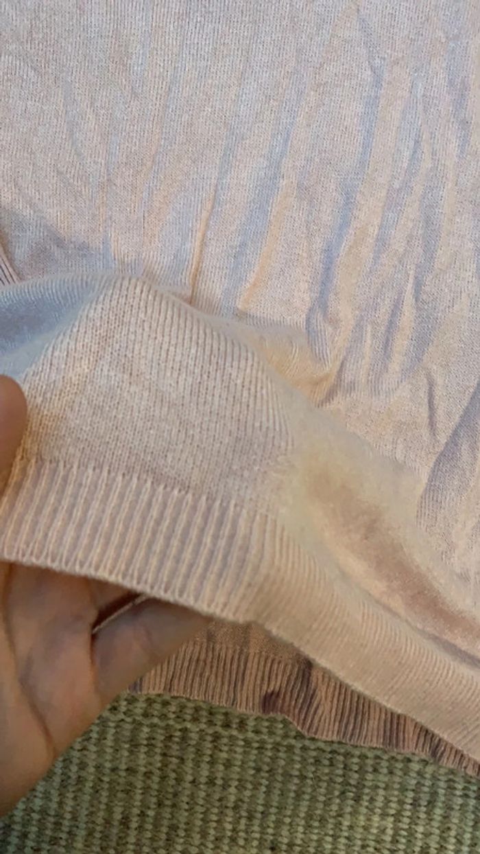 Pull rose pâle taille XL - photo numéro 5