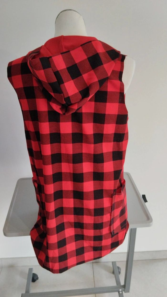 Gilet long sans manches femme - photo numéro 5