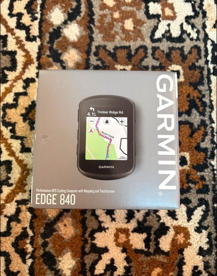 ordinateur vélo Garmin Edge 840 vitesse, cadence, fréquence cardiaque - NEUF