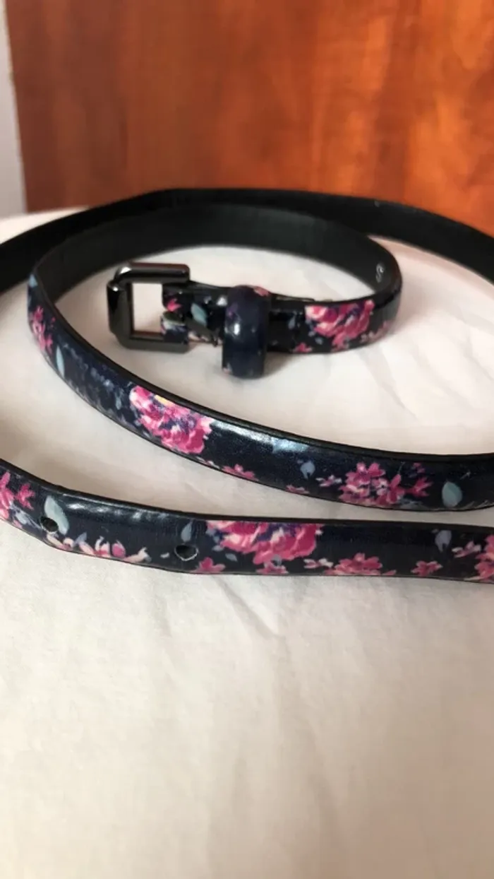 Ceinture bleue marine - photo numéro 2