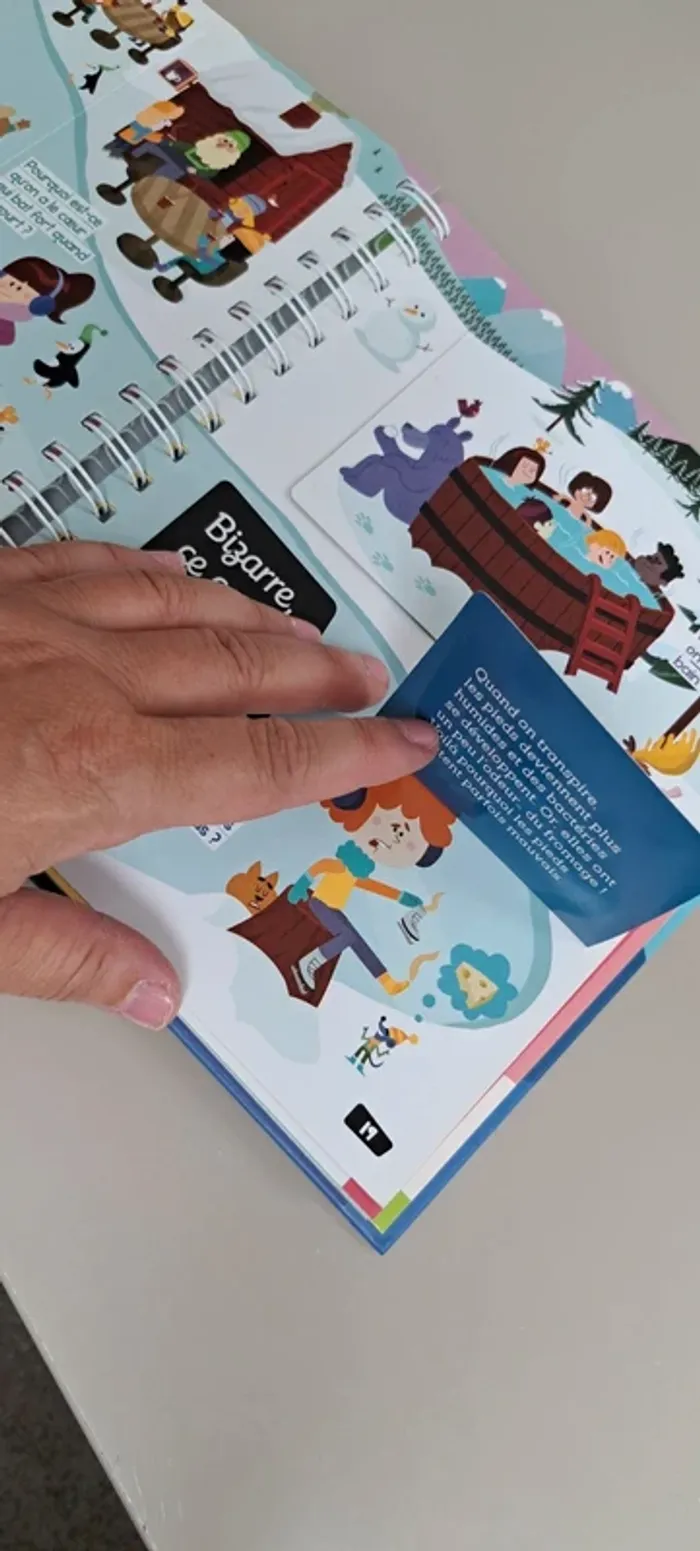 Livre Dis Pourquoi, corps humain,  neuf - photo numéro 2