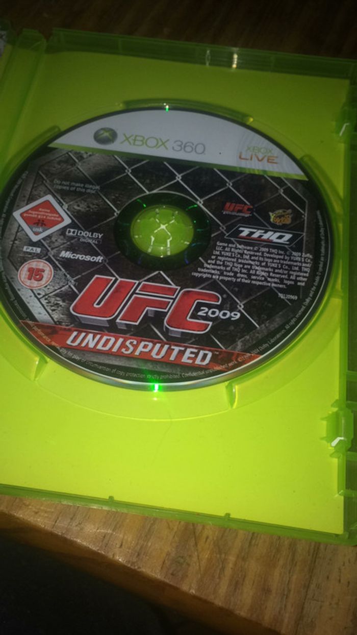 Jeu Xbox 360 ufc 2009 unfisputed - photo numéro 3