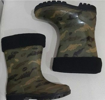 Bottes de pluie et après ski garçons - Pointure 28 - Doublure chaude amovible -