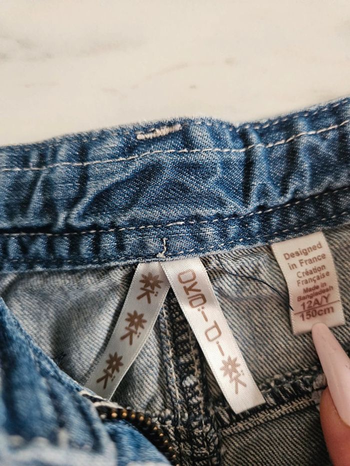 Okaïdi jupe en jeans 12 ans - photo numéro 6