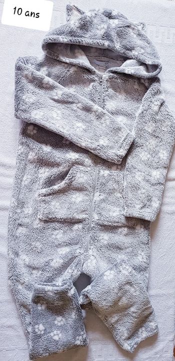 Pyjama polaire la halle 10 ans