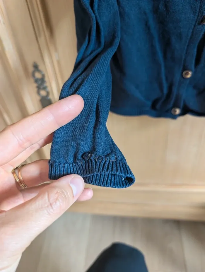 Gilet à boutons 3 ans - photo numéro 2
