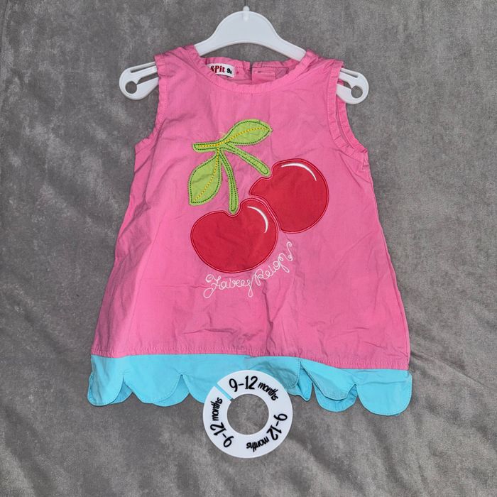 Lot robes manches courtes bébé fille 9 mois - photo numéro 2
