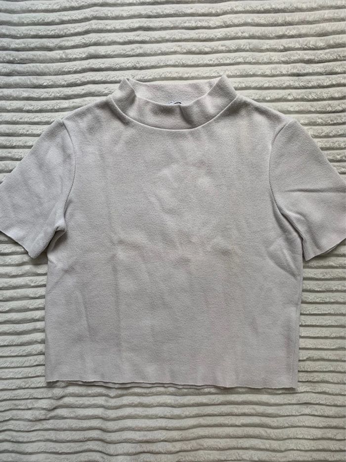 Haut blanc Zara