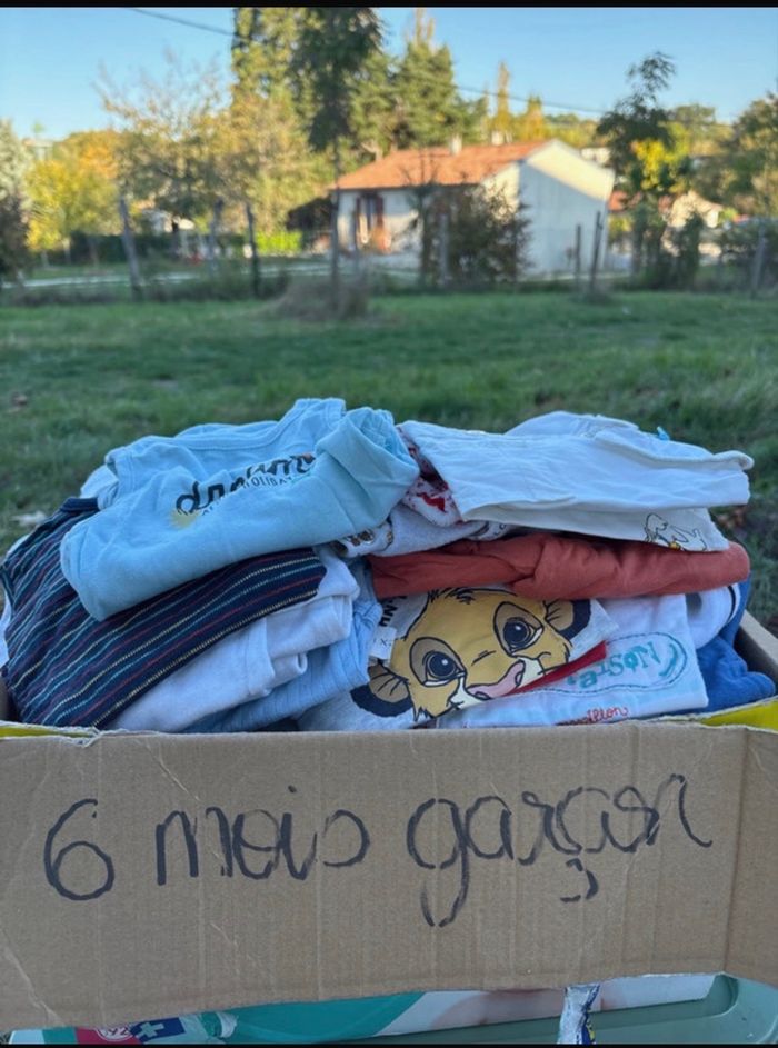 Lot de vêtements bébé garçon