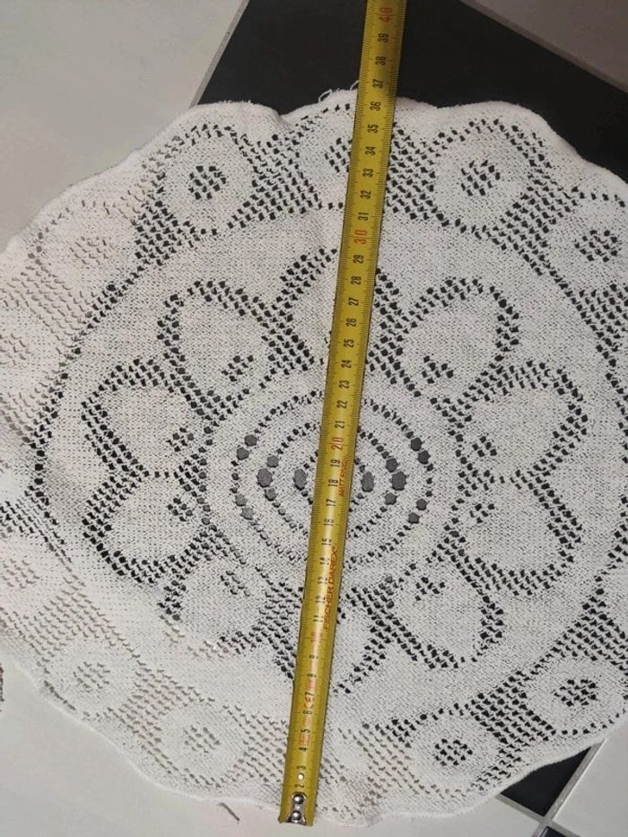Lot de 2 napperons crochet - photo numéro 3