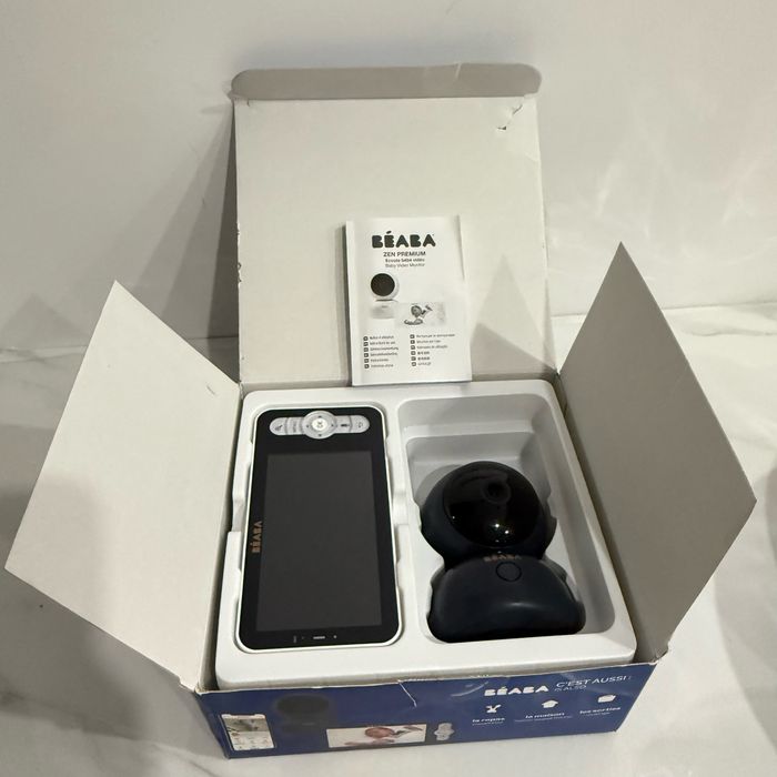 BÉABA Babyphone écoute-bébé Vidéo Zen Premium night blue. - photo numéro 4
